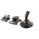 Thrustmaster T-16000M FCS Flight Pack USB Botkormány, Gázkar és Pedál Black