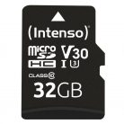 Intenso 32GB MicroSDXC Professional Class 10 U3 V30 + adapterrel