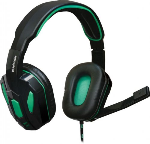 Defender Warhead G-275 Gaming headset Black/Green