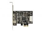 DeLock PCI Express Card > 2x external FireWire B + 1x external FireWire A