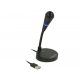 DeLock USB Microphone with base and Touch-Mute Button