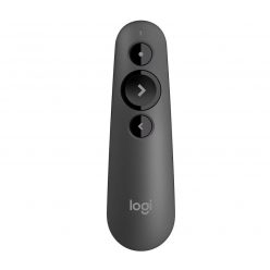   Logitech R500 Laser Presentation Remote Wireless Presenter Red Laser Black