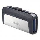 Sandisk 256GB Ultra Dual Drive USB Type-C Black/Silver