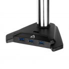 Arctic Z2 Pro Gen 3 Dual Monitor Arm with SuperSpeed USB Hub Black