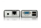 ATEN Console mini extender USB+VGA Cat5e kábelen 100