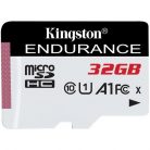 Kingston 32GB microSDHC High Endurance Class10 A1 UHS-I adapter nélkül