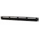 Gembird 24-port Patch Panel 1U Black