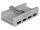 DeLock External USB 3.0 4 Port Hub with Locking Screw