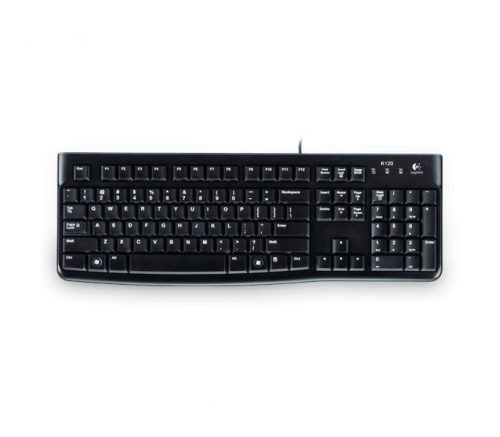 Logitech K120 USB billentyűzet Black DE OEM