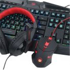 Redragon S101-BA Gaming Combo 4 in 1 Black/Red HU