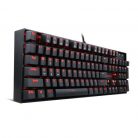 Redragon Mitra Red Backlight Mechanical Keyboard Blue Switches Black HU