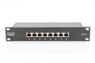 Digitus 8-port Patch Panel 1U Black