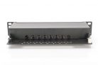 Digitus 8-port Patch Panel 1U Black