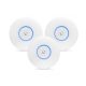 Ubiquiti UAP-NANOHD-3 UniFi AC Nano HD Wave 2 3 Pack Access Point White