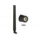 DeLock LTE Antenna SMA plug 0 - 4 dBi omnidirectional rotatable with tilt joint black