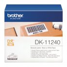 Brother DK-11240 elővágott öntapadós címke 600db/tekercs 102mm x 51mm White