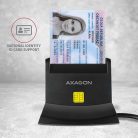 AXAGON CRE-SM2 USB Smart Card ID Card Reader & SD/microSD/SIM Card Reader