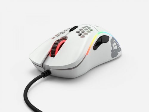 Glorious Model D Gaming Race RGB Matte White