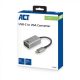 ACT AC7000 USB-C to VGA Converter Silver