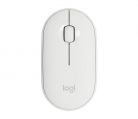 Logitech Pebble M350 Wireless/Bluetooth Off White