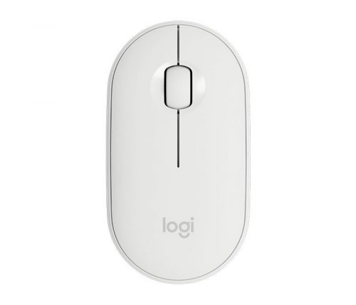 Logitech Pebble M350 Wireless/Bluetooth Off White