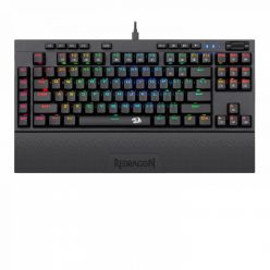   Redragon Vishnu RGB Wireless/Wired Brown Mechanical Gaming Keyboard Black HU