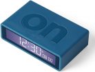 Lexon Flip+ LCD Alarm Clock Rubber Duck Blue