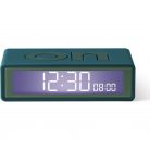 Lexon Flip+ Travel LCD Alarm Clock Duck Blue