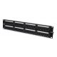 Digitus 48-port Patch Panel 1U Black