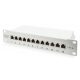 Digitus 12-port Patch Panel 1U Grey