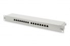 Digitus 16-port Patch Panel 1U Grey