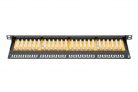 Digitus 24-port Patch Panel 0,5U Black