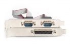 Digitus Serial/Parallel I/O 2/1-Port PCIexpress