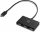 HP USB-C to USB-A Hub 3port Black