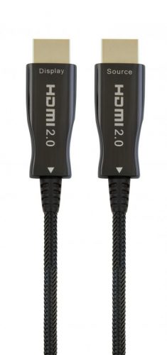 Gembird CCBP-HDMI-AOC-80M Active Optical (AOC) High speed HDMI with Ethernet Premium Series cable 80m Black