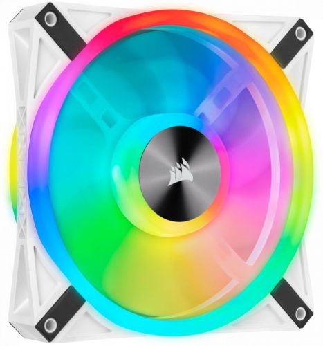 Corsair iCUE QL140 RGB PWM White Single Fan