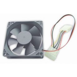   Gembird FANCASE-4 80mm PC case fan sleeve bearing, 4 pin power connector