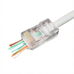   Gembird Universal pass-through modular UTP plug RJ45/8P8C 10 pcs per bag