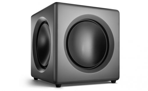 wavemaster  Fusion Active Subwoofer Stone Gray