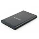 Gembird E2-U3S-6 USB3.1 Enclosure Aluminium with USB Type-C Black