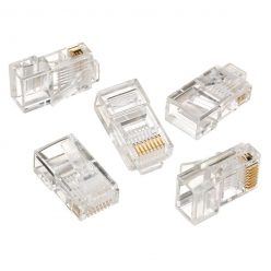   Gembird RJ45/LC-8P8C-001/100 Modular plug 8P8C for solid CAT5 LAN cable UTP 100 pcs per bag