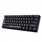 Redragon Draconic Compact RGB Wireless Brown Mechanical Tenkeyless Designed Bluetooth Gaming Keyboard Black HU