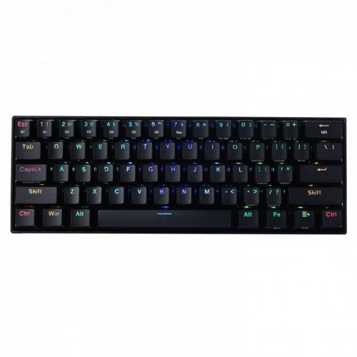 Redragon Draconic Compact RGB Wireless Red Mechanical Tenkeyless Designed Bluetooth Gaming Keyboard Black HU