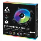 Arctic P12 PWM PST A-RGB 0dB Black