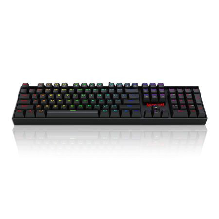 Redragon Mitra RGB Backlight Mechanical Keyboard Red Switches Black HU