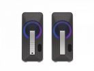 Genesis Helium 100BT RGB Gamer Speaker Silver/Black