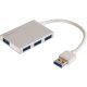 Sandberg USB 3.0 Pocket Hub 4 ports White