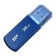 Silicon Power 256GB Helios 202 USB3.2 Blue