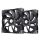 Thermaltake ToughFan 14 High Static Pressure Radiator Fan (2 Fan Pack) Black