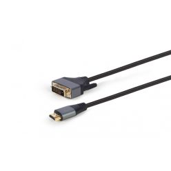   Gembird HDMI to DVI-D (Single Link) (18+1)  Premium Series cable 1,8m Black